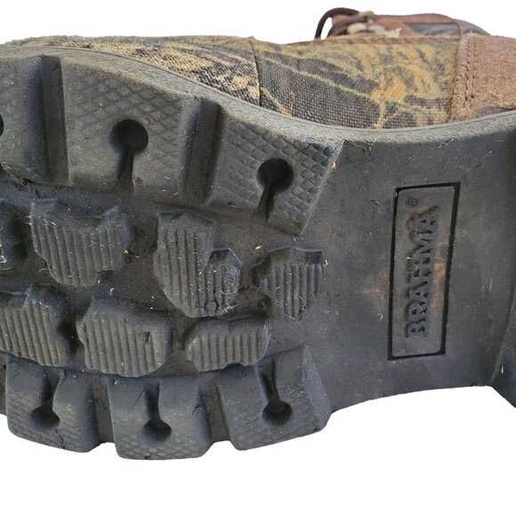 Brahma Hunting Boots Men's 10 Thinsulate Ultra Insulation 400 Gram Camo Lace - Picture 11 of 15